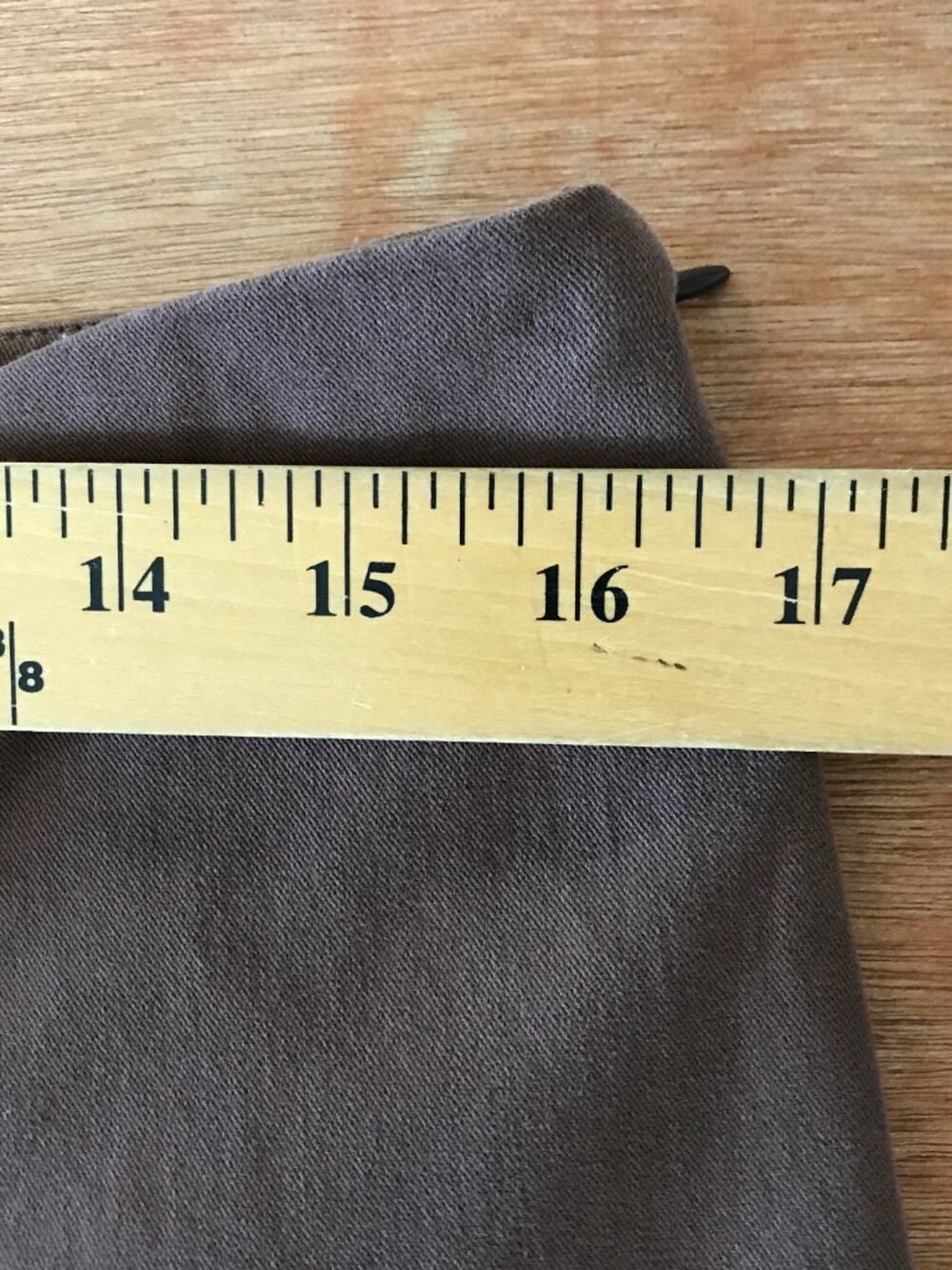 Brunello Cucinelli Crepe Slim Ankle Pants Women 10 Brown Mid Rise Stretch 19284 - Picture 11 of 13